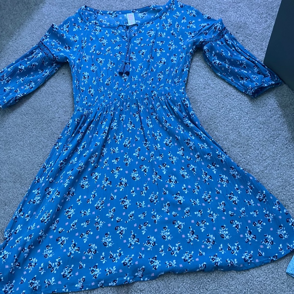 kids floral dress from justice!